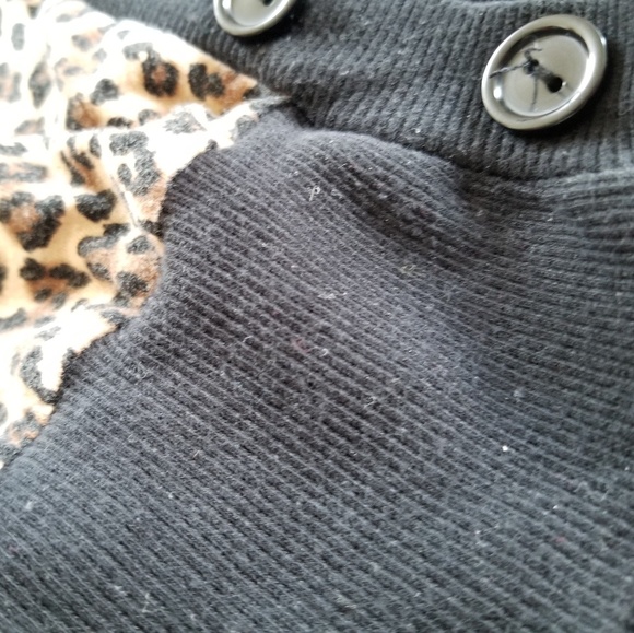 Leopard Print Button Cardigan - Picture 5 of 5